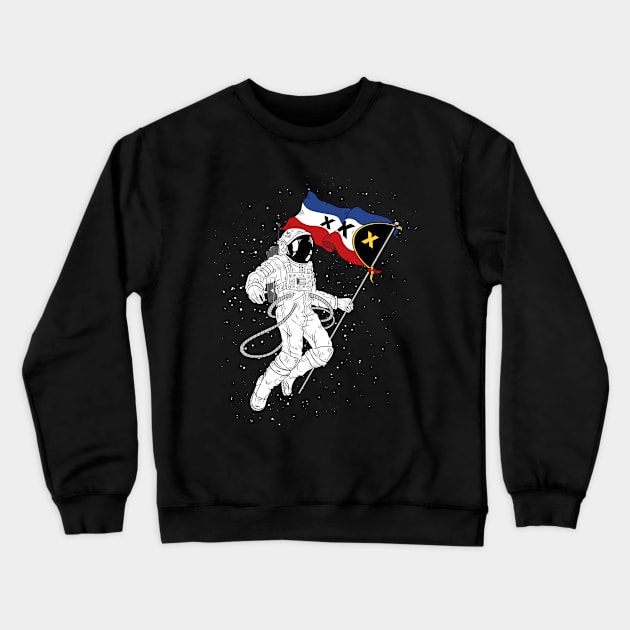 Fundy Space Program Crewneck Sweatshirt by Wyyrmwood